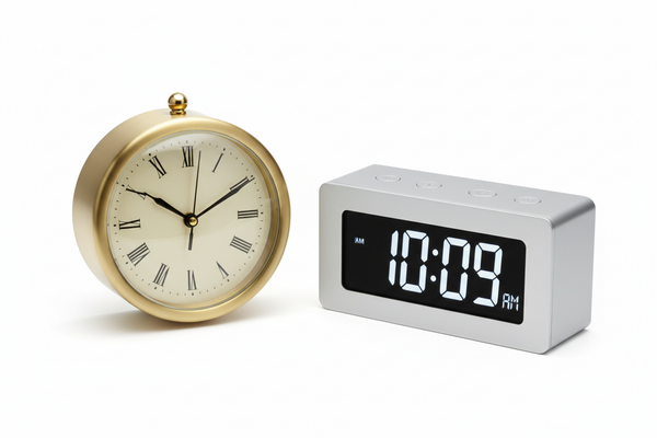 CLOCK AND ALARM